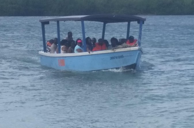 Luminous Lagoon Tour from Montego Bay & Rosehall Hotels - Boarding the boat at Glistening Waters Marina