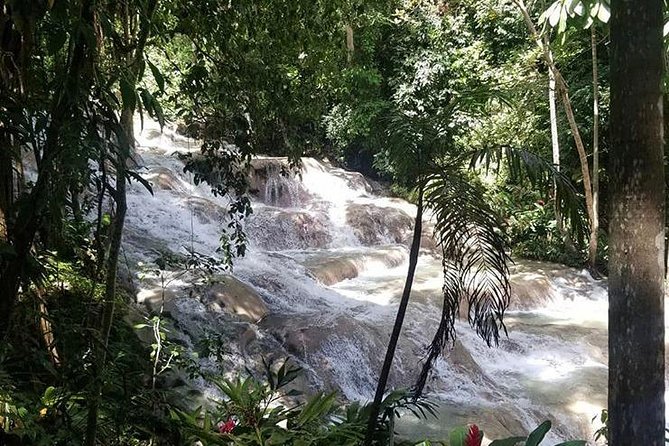Martha Brae and Dunn’s River Falls Day Tour - Lunch, jerk chicken, and a flexible ride home