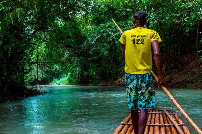 Martha Brae Bamboo Rafting Experience From Montego Bay - The drivers can add local context