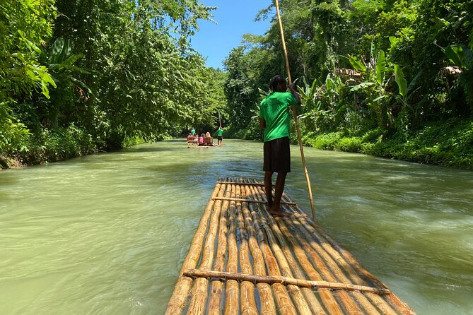 Martha Brae Bamboo Rafting From Montego Bay Resorts - Floating through the jade-green Martha Brae waters