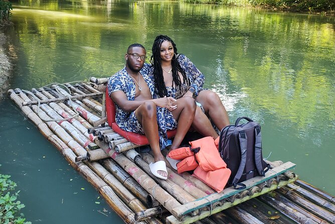 Martha Brae Bamboo River Rafting With Transportation - A private raft for two, with one important price question