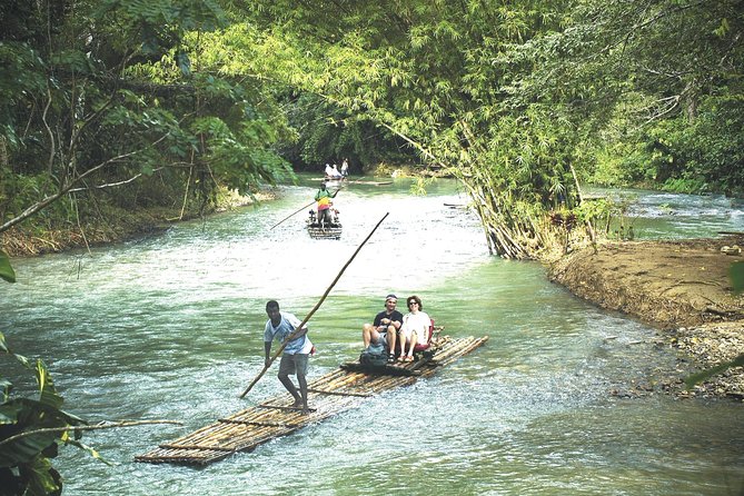 Martha Brae Rafting and Luminous Lagoon from Montego Bay and Falmouth - A gentle 3-mile float on the Martha Brae
