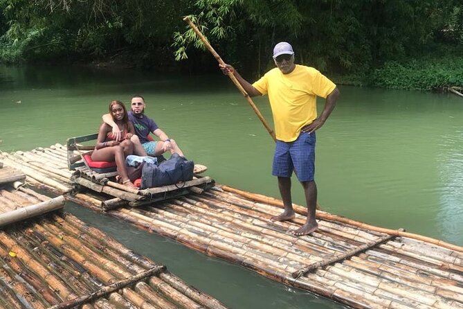 Martha Brae Rafting Ocho Rios, Runaway Bay, Falmouth&Montego Bay - Meeting your raft captain at the pier
