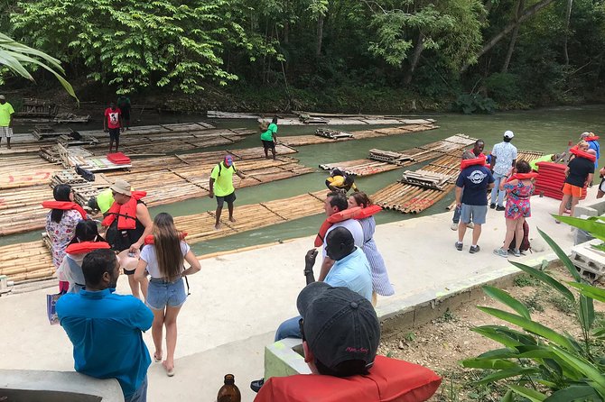 (Martha Brae River) Bamboo Rafting - Leaving Montego Bay in a private vehicle