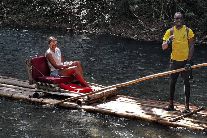 (Martha Brae River) Bamboo Rafting - Arrival at the Martha Brae River