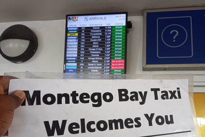 Montego Bay Airport private Taxi to Royalton Negril - Is this transfer worth booking?