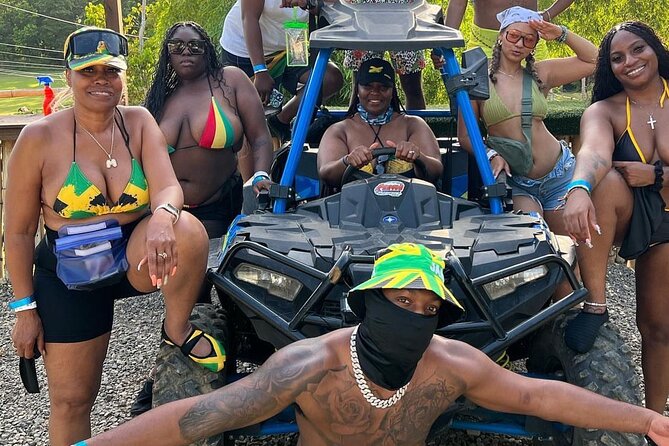 Montego Bay ATV Ride & Bamboo Rafting With Limestone Foot Massage - From calm water to ATV terrain