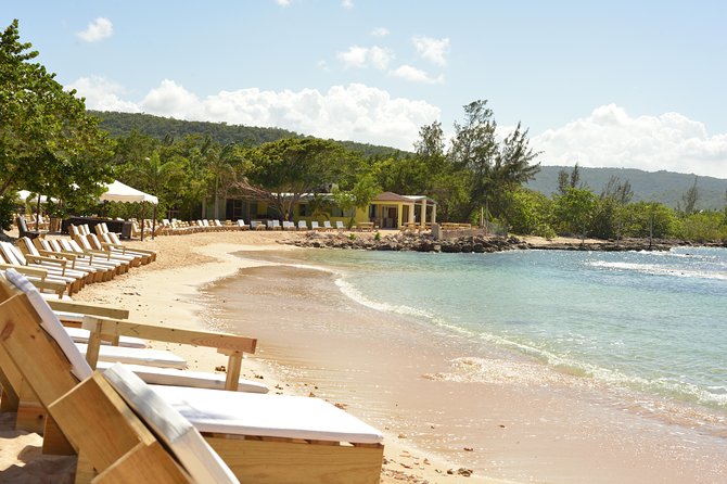 Montego Bay: Bamboo Beach Club VIP Access with Lunch & Cocktails - Padded chairs, sea swimming, and reggae by the water
