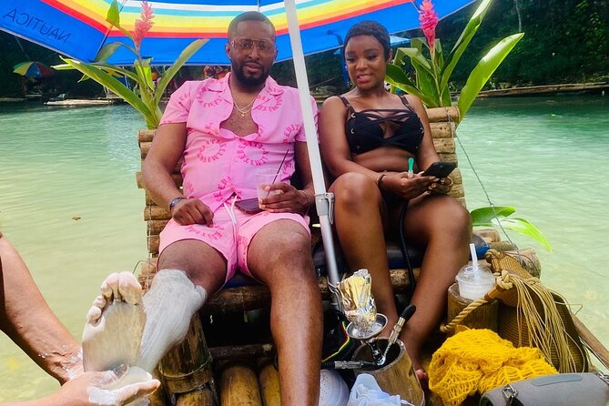 Montego Bay Bamboo Rafting Tour with Limestone Foot Massage - From Montego Bay to the hills of Lethe