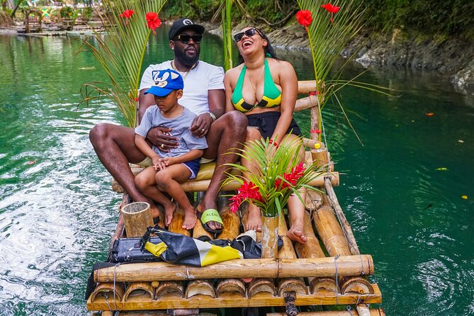 Montego Bay: Bamboo Rafting with Limestone Massage & Shopping - The limestone foot massage at the river’s end