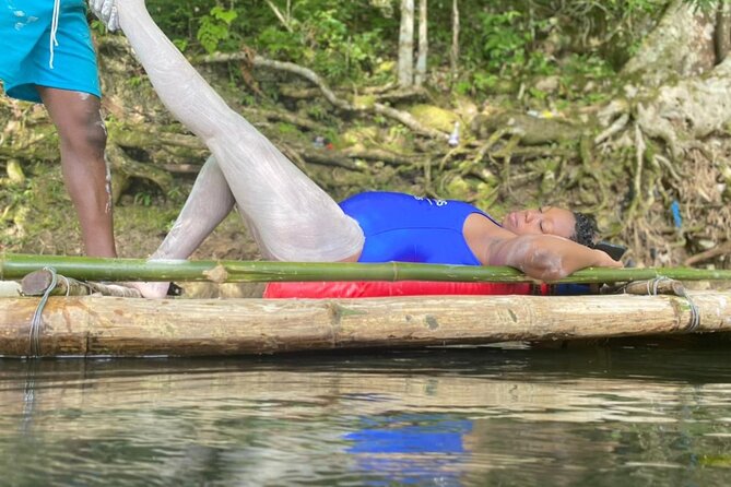 Montego Bay Bamboo River Rafting and Limestone Massage - Reaching Lethe from Montego Bay