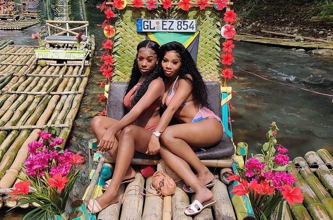 Montego Bay Bamboo River Rafting Limestone Foot Massage - Jamaican fruit instead of a full meal