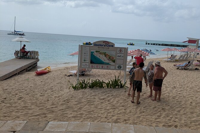 Montego Bay Beach Break and Highlight - Transport, timing, and group size