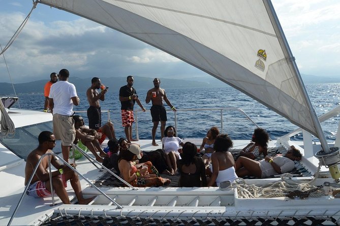 Montego Bay Catamaran Cruise and Snorkeling Tour from Falmouth - What happens once you board