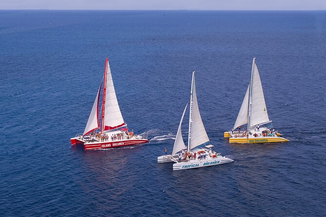Montego Bay Catamaran: Snorkel Tour with Open Bar & Reggae DJ - Meeting at 2 Kent Ave for the 3:00 pm departure