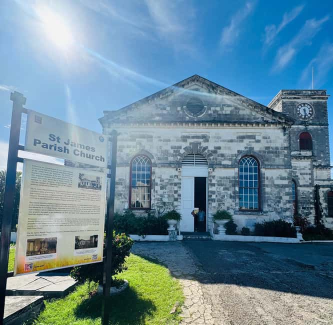 Montego Bay City Tour - St. James Parish Church and its 18th-century architecture