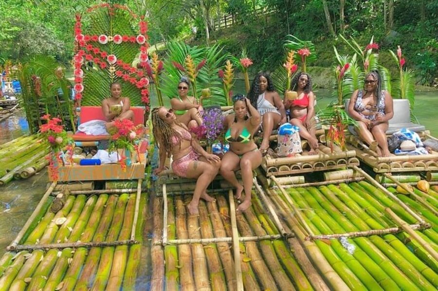 Montego Bay, Jamaica: Bamboo Rafting with Foot Massage - The Montego Bay Pickup and Road Journey