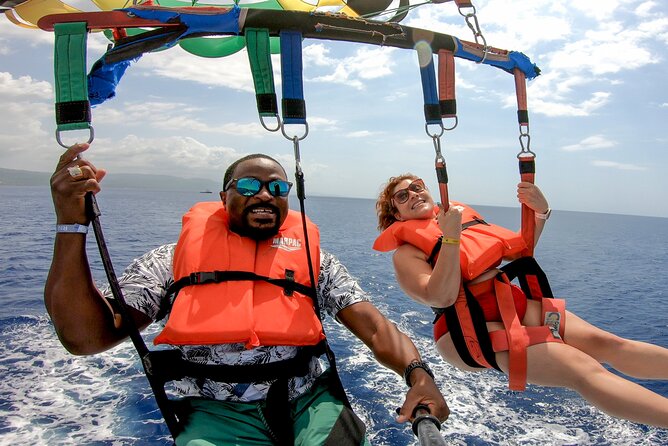 Montego Bay: Jet Car, Jet Ski and Parasailing - Jet skiing across the Caribbean water for 30 minutes