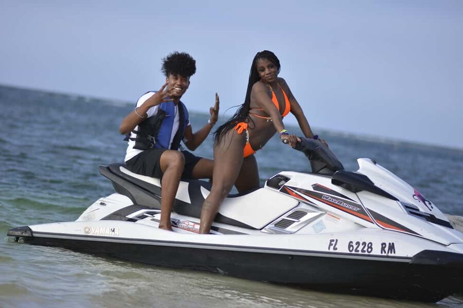 Montego Bay: Jet Ski & Beach with Private Transport - Learning the jet ski basics