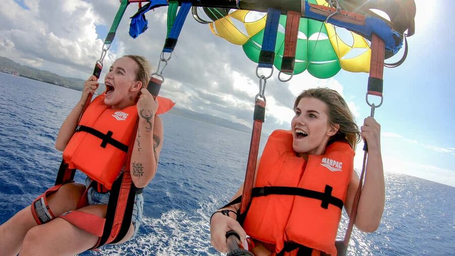 Montego Bay: Parasailing and Jet Ski Combo with Pickup - The 30-minute jet ski ride