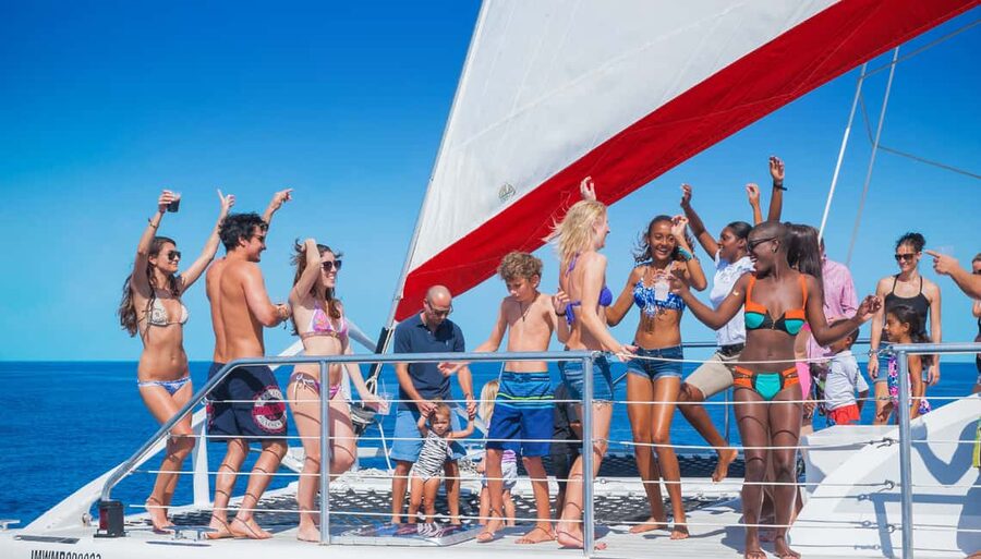 Montego Bay: Reggae Family Catamaran Cruise with Snorkeling - Margaritaville: Fun Planned, Details Variable