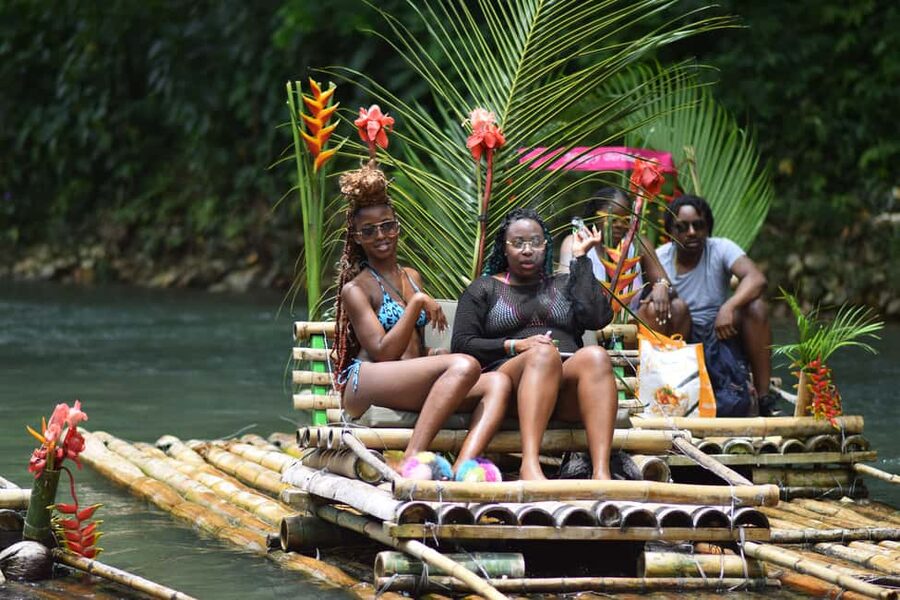 Montego Bay: River Rafting and Limestone Foot Massage - Cruising the Great River on bamboo