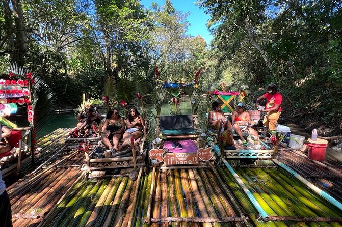 Montego Bay's Guided Bamboo Rafting Tour & Hip-strip Shopping - The ride from the river to Montego Bay