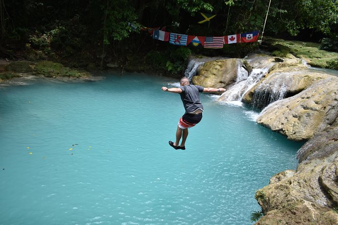 Montego Bay Shore Excursion: Blue Hole & Secret Falls Tour plus Shopping - Columbus Park adds a short cultural stop