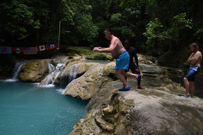 Montego Bay Shore Excursion: Blue Hole & Secret Falls Tour plus Shopping - A strong choice for active families