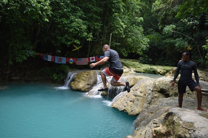 Montego Bay Shore Excursion: Blue Hole & Secret Falls Tour plus Shopping - What the water activities are really like