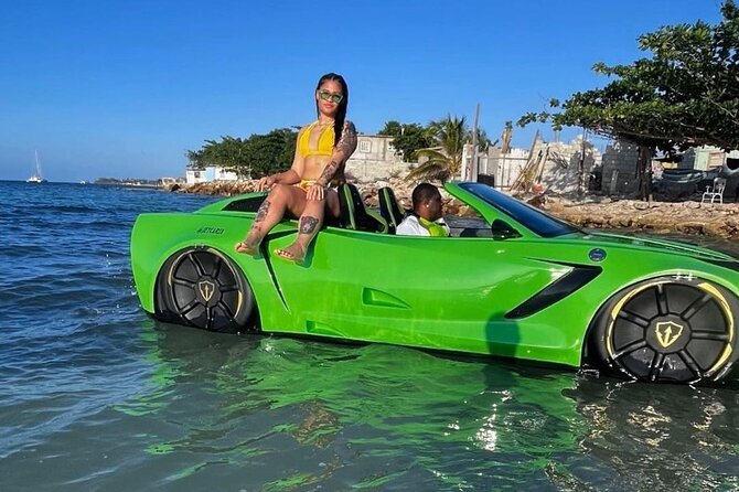 Montego Bay Water Car Adventure from Montego Bay Area - Who Will Get the Most From This Ride