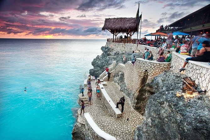 Negril 4 in 1 Day Trip from Montego Bay - Rick’s Cafe closes the day with a sunset