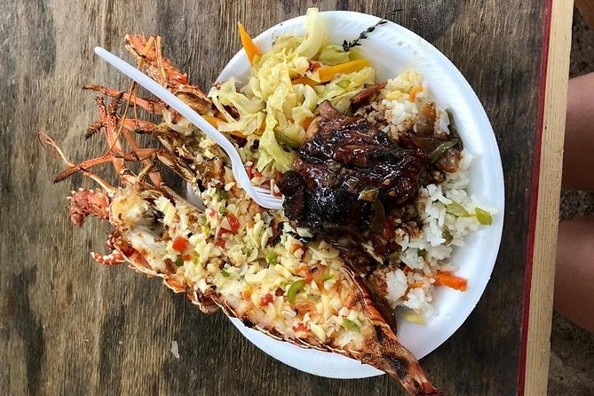 Negril Lobster Lunch on Booby Cay & Snorkeling To a Sunken Cannon - Reef snorkeling before lunch