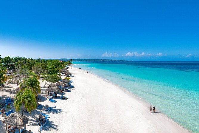 Negrils Seven Miles Beach, Rick's cafe and Parasailing Tour. - What the parasailing ride is like