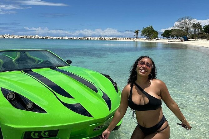 New Jet Car Activity In Montego Bay Jamaica - Passing Doctor’s Cave Beach