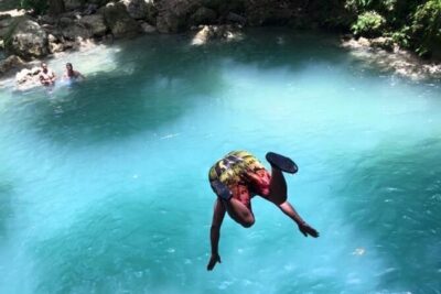Amazing Blue Hole and Chill at Reggae Hill