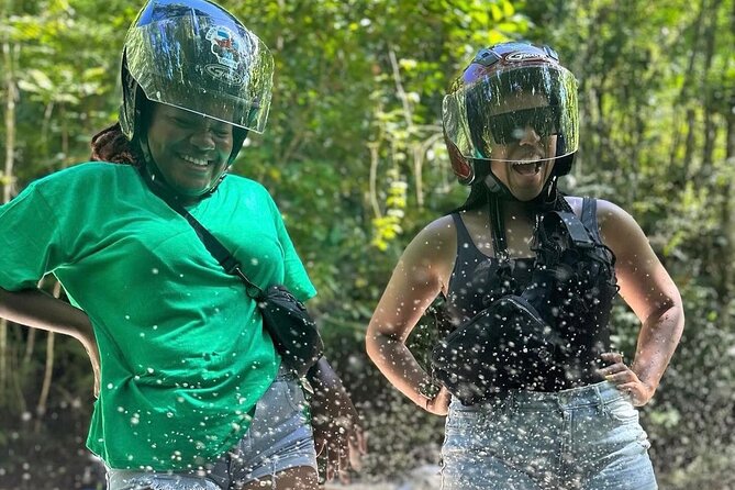Ocho Rios ATV, Horseback Riding, Dunn's River and Bamboo Rafting - Bamboo rafting and the White River pause