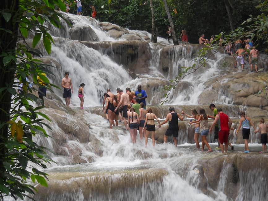 Ocho Rios: Bamboo Beach Club & Dunn’s River Falls - The Day Begins with Jamaica’s Most Hands-On Waterfall