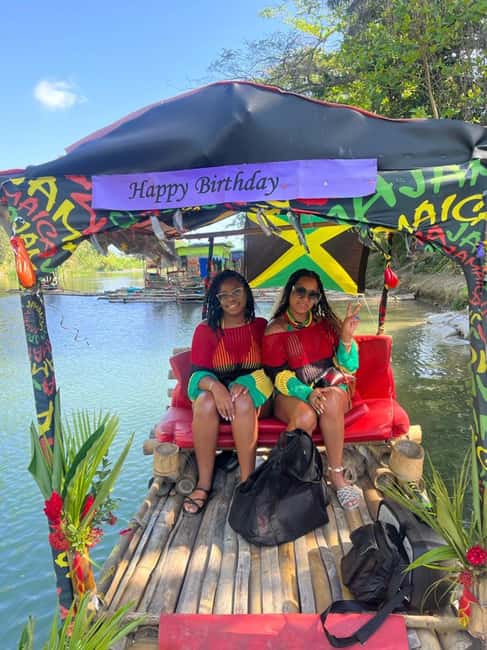 Ocho Rios : Bamboo River Rafting in Ocho Rios Jamaica. - A gentle hour on the Rio Nuevo River