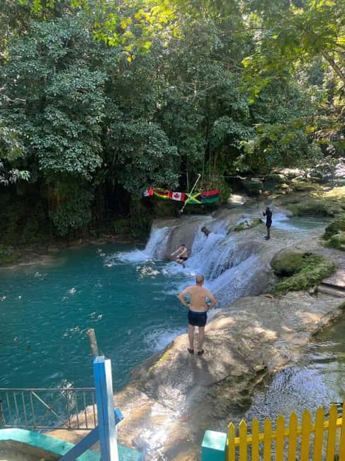 Ocho Rios : Blue Hole and Sightseeing Tour - Swimming, rope swings, caves, and optional jumps