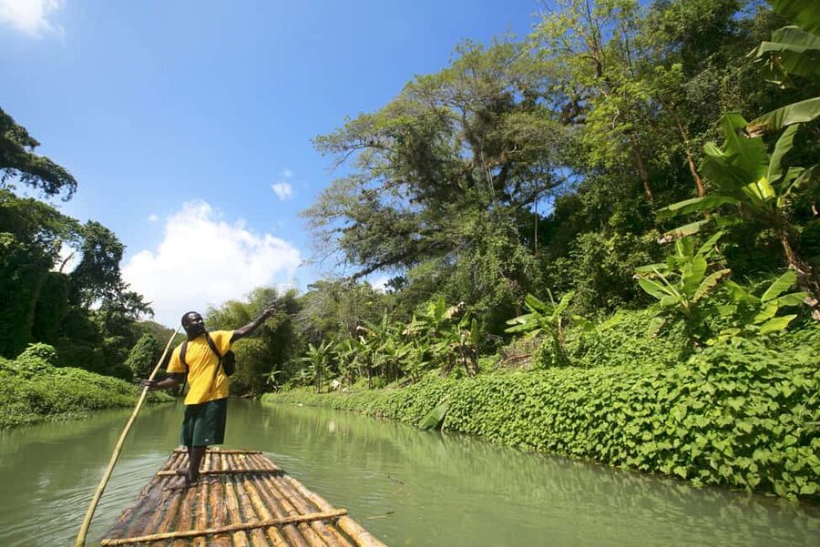 Ocho Rios: Horseback Riding in the Ocean and Bamboo Rafting - Fern Gully, Jamaica’s fern-covered road