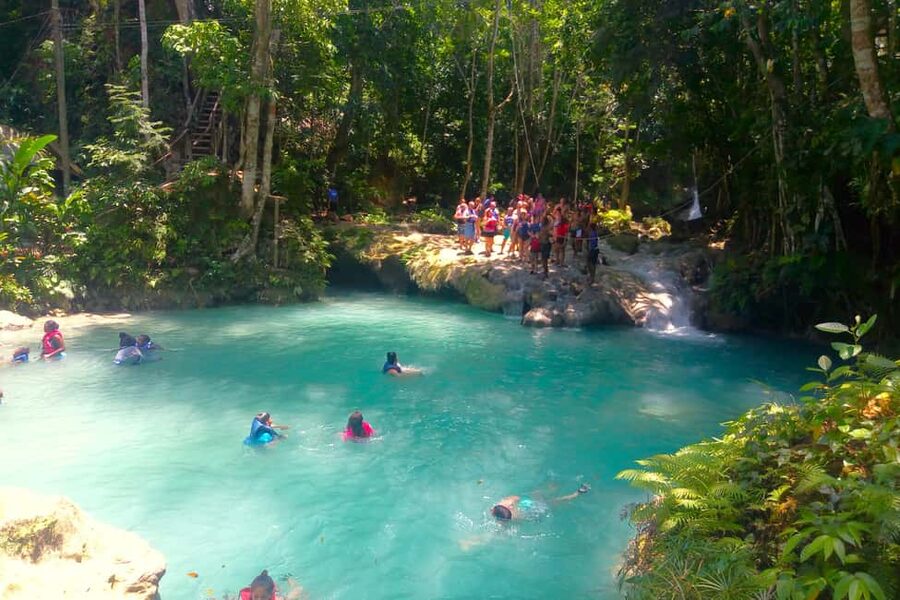 Ocho Rios: Irie Blue Hole and River Tubing Tour - Island Gully Falls and the Blue Hole pools