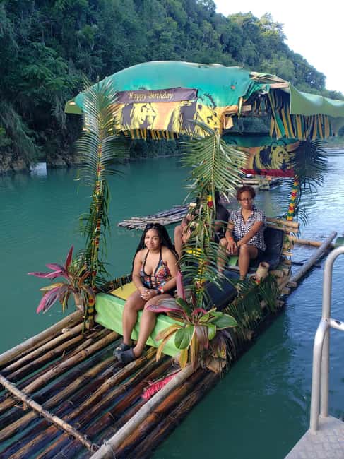 Ocho Rios Jamaica: River Bamboo Rafting Activity - Coconut water, fruit, and the quiet middle of the ride