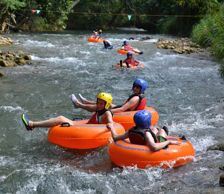 Ocho Rios: Jungle River Tubing & Bamboo Beach Club - Key points at a glance