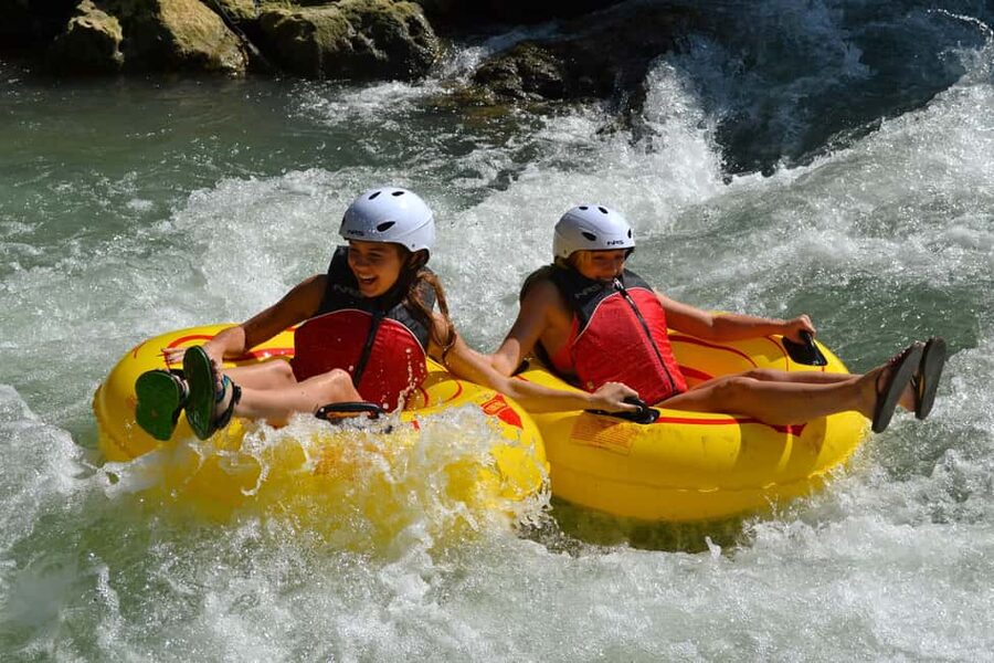 Ocho Rios: Jungle River Tubing & Bamboo Beach Club - What the tubing feels like in practice