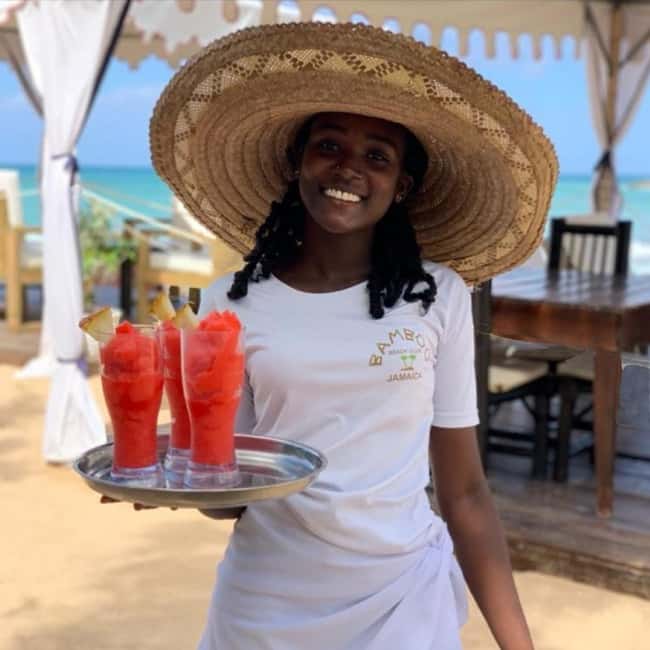 Ocho Rios: Jungle River Tubing & Bamboo Beach Club - The four-course Jamaican tapas lunch