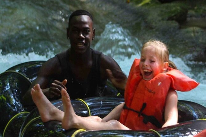 Ocho Rios Water Action Package (Blue Hole, Tubing & Dunns River) - The physical side of the day