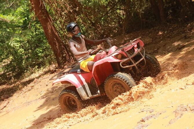 Off Road ATV Guided Ocho Rios Tour and Shopping - The Ocho Rios craft market is the most local stop