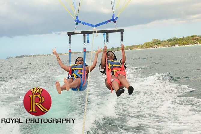Parasailing & Jet Ski-Combo in Montego Bay - Learning the jet ski before the fun begins