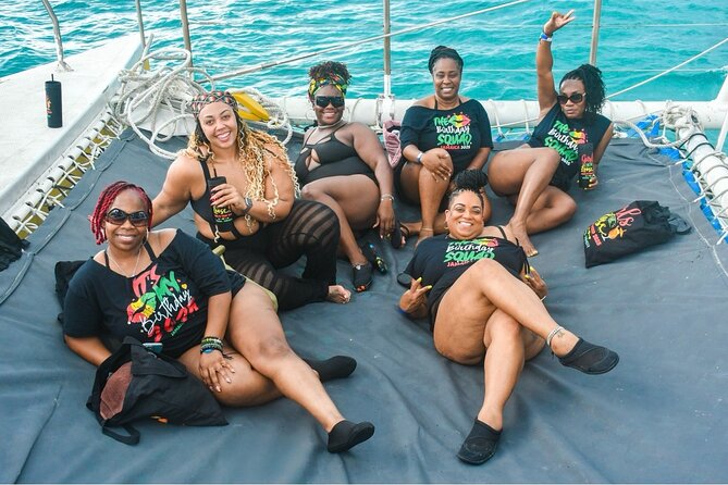 Party Catamaran Sunset Ricks Cafe Negril Open Bar and DJ - Boarding at Margaritaville Negril